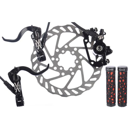 skeletal hydraulic brakes