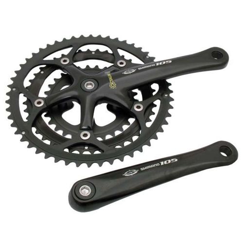 Shimano 105 5505 Octalink Triple 9sp Chainset 