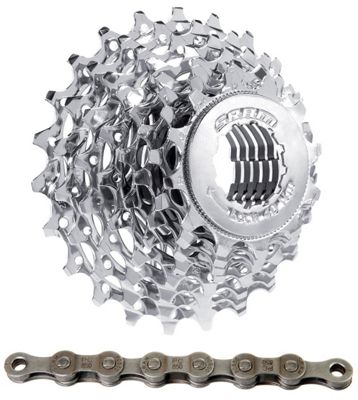 SRAM PG850 8sp Road Cassette + Chain Bundle