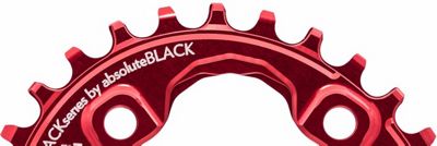 BLACK by Absoluteblack Narrow Wide Oval XT M8000 Chainring