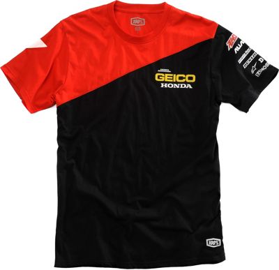 100% Geico Honda Bias Tee Review