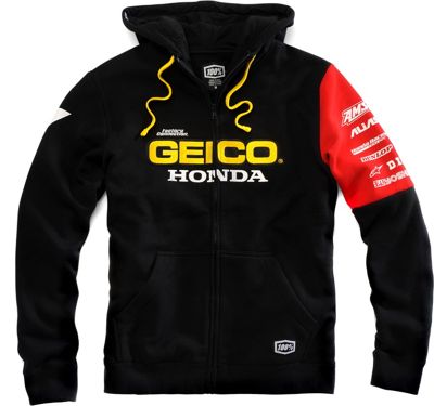 100% Geico Honda Factory Hoodie Review