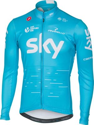 Castelli Team Sky LS Thermal Jersey 2017