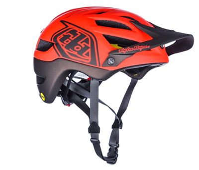 Troy Lee Designs A1 MIPS Helmet - Classic Orange-Grey 2017 Review