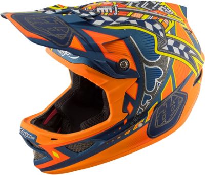 Troy Lee Designs D3 Composite - Longshot Orange 2017 Review