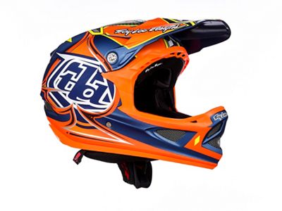 Troy Lee Designs D3 Composite - Longshot Orange 2017 Review