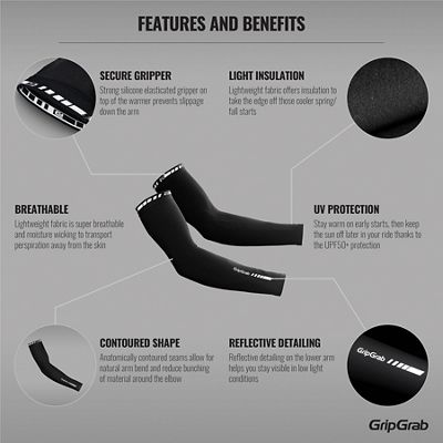 GripGrab Arm Warmers Light Review