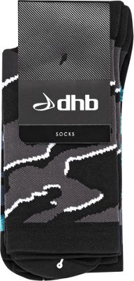 dhb Blok 2 pack Socks - Camo AW17 Review