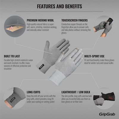 GripGrab Merino Liner Gloves AW17 Review