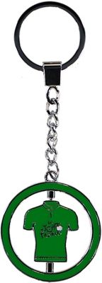 Tour de France Metal Keyring Green Jersey 2018