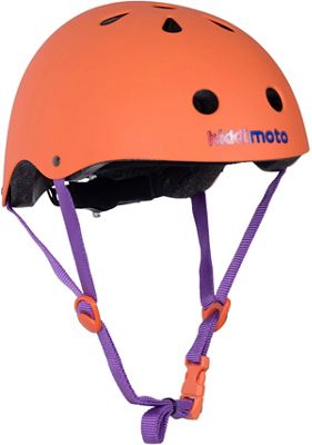 Kiddimoto Matt Orange Helmet 2018