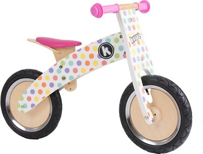 Kiddimoto Pastel Dotty Kurve Balance Bike SS18