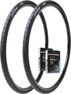 Hutchinson 2 Nitro 2 Road Tyres & 2 Tubes