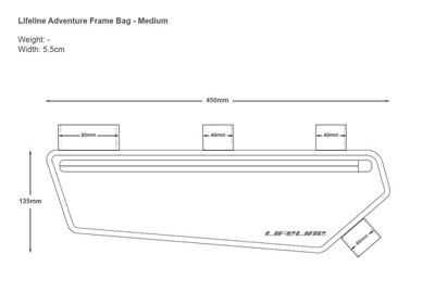 lifeline adventure frame bag