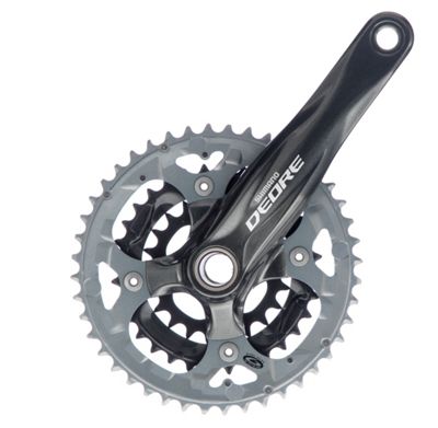 shimano 9 speed triple chainset