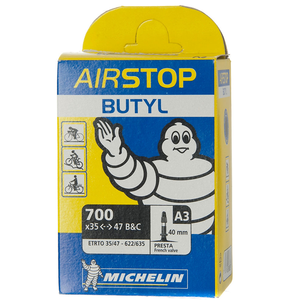 Michelin A3 AirStop Butyl Road Bike Tube