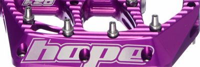 purple flat pedals