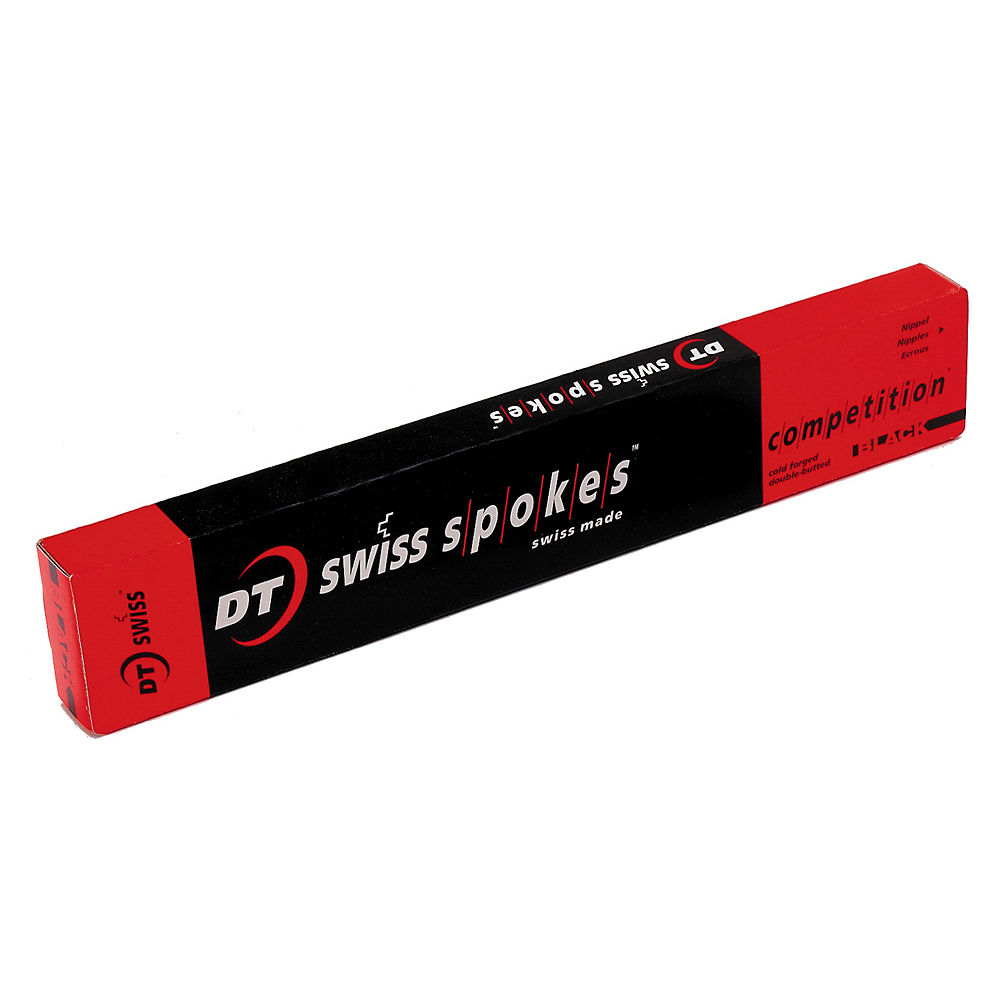 DT Swiss Competition DB Black Spokes - 18 Pack