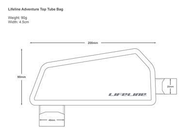 LifeLine Adventure Top Tube Bag