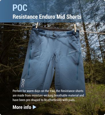 resistance enduro mid shorts