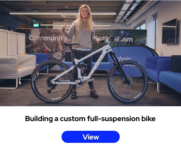 Building a custom full-suspension bike