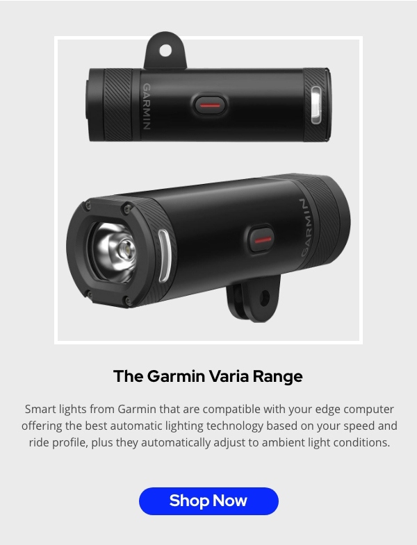 The Garmin Varia Range