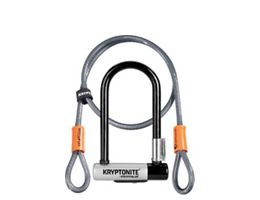 Kryptonite Mini 7 Bike U-Lock & Kryptoflex Cable