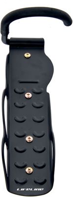 LifeLine Wallmount Bike Storage Hanger - Black - Standard, Black