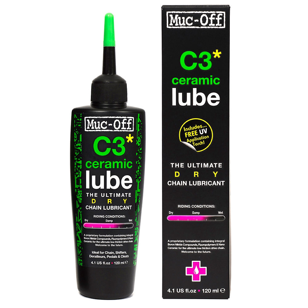 Lubrifiant Muc-Off C3 Dry céramique - 120ml, n/a