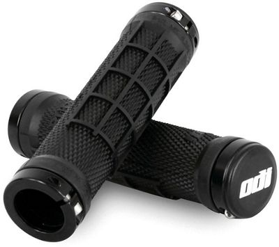 ODI Ruffian MX Lock-On Bonus Pack Grips - Black - 130mm}, Black