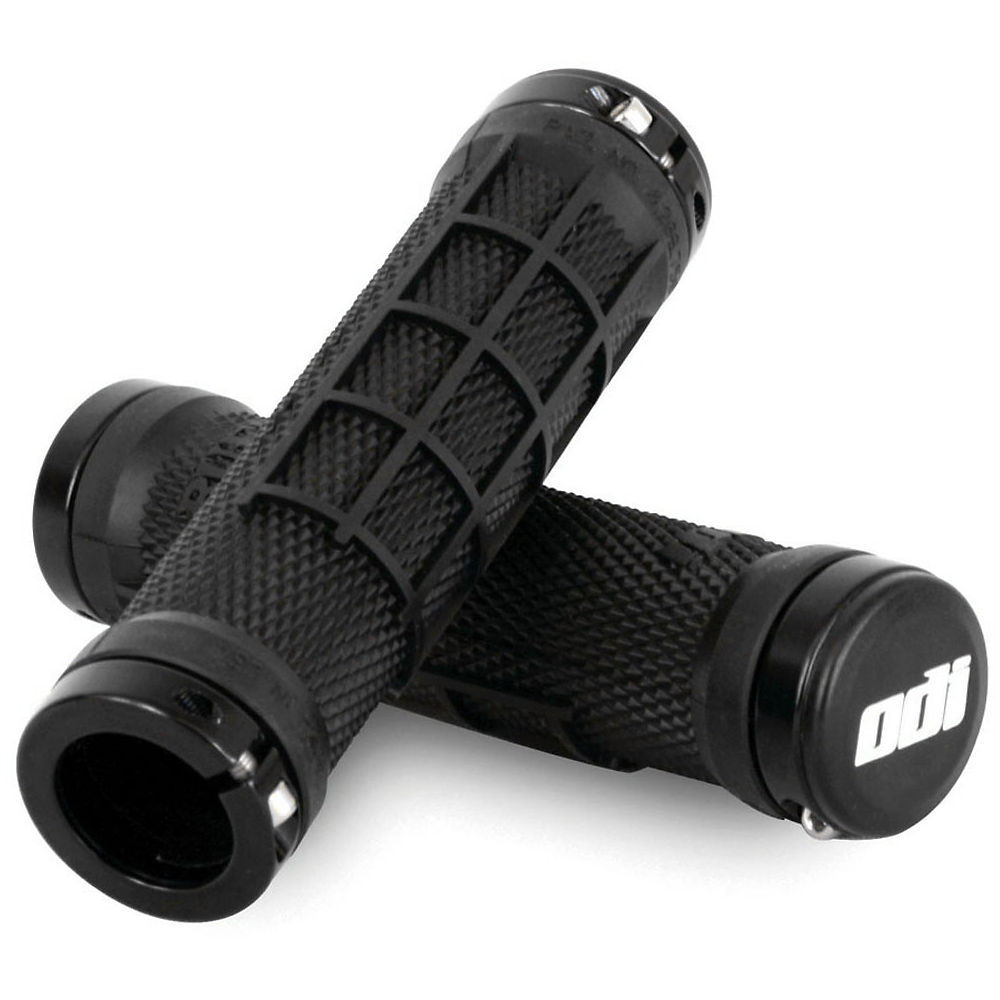 Poignées ODI Ruffian MX Lock-On Bonus Pack - Noir - 130mm, Noir