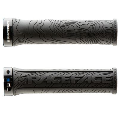 Race Face Half Nelson Lock On Grips - Black - 134mm}, Black