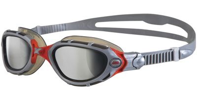 Zoggs Predator Flex Mirror Goggles 2015 - Mirror - Silver - Smoke - One Size}, Mirror - Silver - Smoke