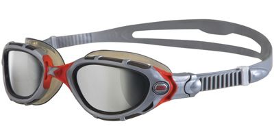 Zoggs Predator Flex Mirror Goggles 2015 - Mirror - Silver - Smoke - One Size, Mirror - Silver - Smoke