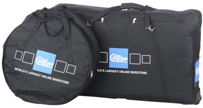 Chain Reaction Cycles Bike Travel Bag with Wheel Bags - New CRC Logo, New CRC Logo