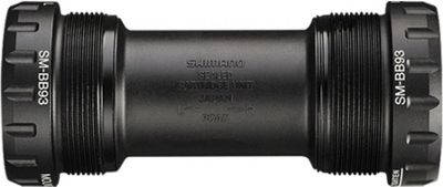 Shimano XTR BB93 HollowTech II Bottom Bracket - Black - 68/73mm - English Thread - 24mm Spindle}, Black
