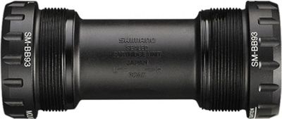Shimano XTR BB93 HollowTech II Bottom Bracket - Black - 68/73mm - English Thread - 24mm Spindle, Black