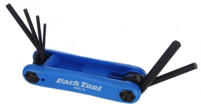 Park Tool AWS-10 Folding Allen Key Set - Blue, Blue