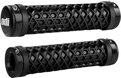 ODI Vans Lock-On Handlebar Grips - Black - Black - 130mm}, Black - Black