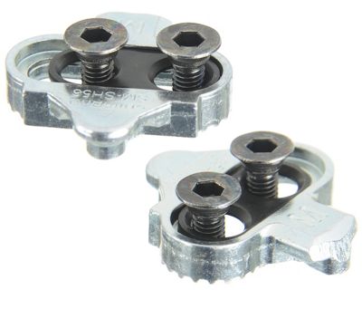 Shimano SPD Cleats (SH56) - Silver - Multi-Directional Release}, Silver