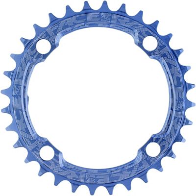 Race Face Narrow Wide MTB Single Chainring - Blue - 4-Bolt, Blue