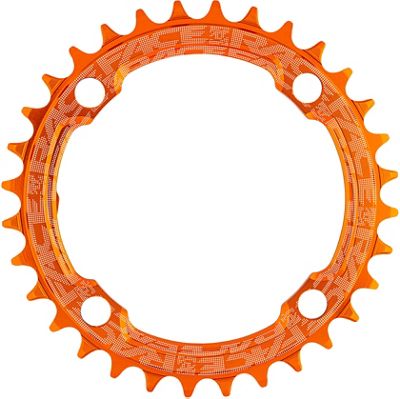 Plateau VTT simple Race Face Narrow Wide - Orange - 4-Bolt, Orange