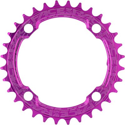 Race Face Narrow Wide MTB Single Chainring - Purple - 4-Bolt, Purple