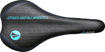 Selle SDG Circuit Mountain Ti-Aluminium - Noir - Cyan