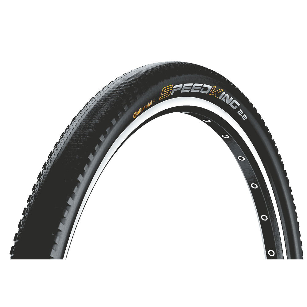 Continental Speed King II MTB Tyre (RaceSport) - Black - Folding Bead, Black