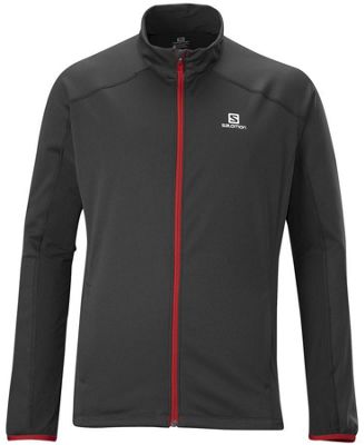 Veste Femme Salomon Charvin Softshell - Papaya-B - Titanium - XS