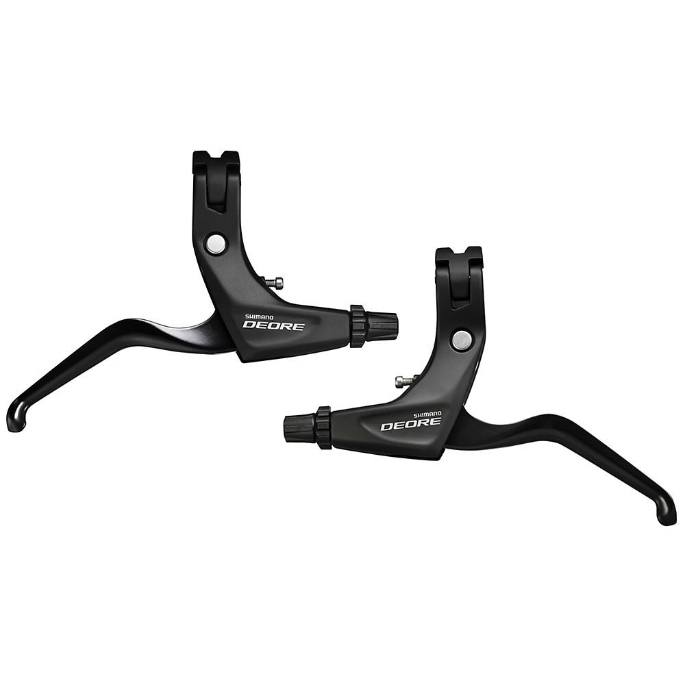 Shimano Deore T611 V-Brake Levers - Black - Pair}, Black