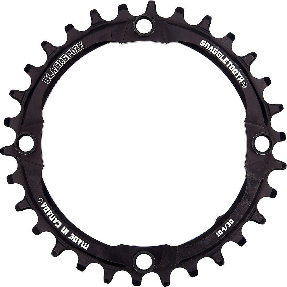 Plateau VTT Blackspire Snaggletooth Narrow Wide - Noir - 4-Bolt, Noir