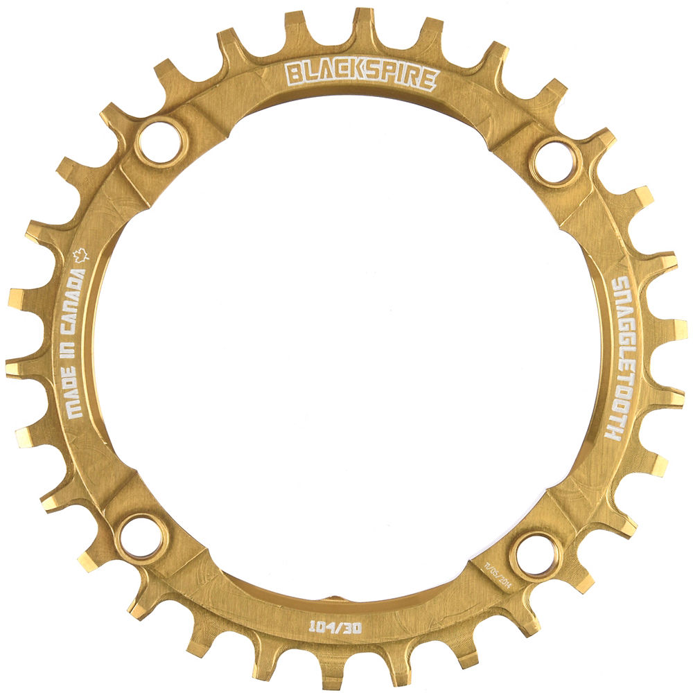 Plateau VTT Blackspire Snaggletooth Narrow Wide - Or - 4-Bolt, Or