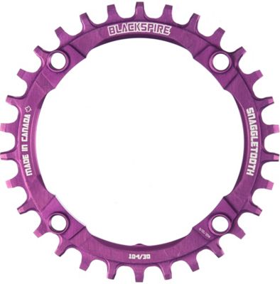 Blackspire Snaggletooth Narrow Wide Chainring - Purple - 4-Bolt, Purple